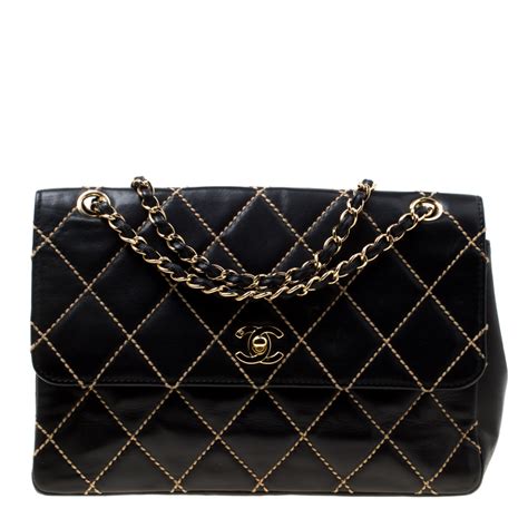 chanel surpique wild stich bag|wild stitch Chanel.